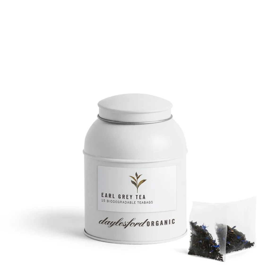 Daylesford Organic Tea & Coffee>Organic Earl Grey Tea Bags In Caddy