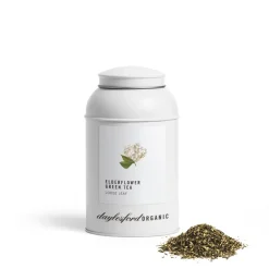 Daylesford Organic Tea & Coffee>Organic Elderflower Green Caddy Loose