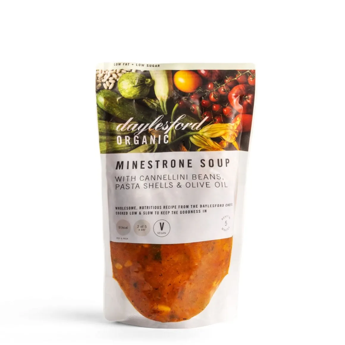 Daylesford Organic Ready To Cook Meals|Broths & Soups>Organic Minestrone Soup