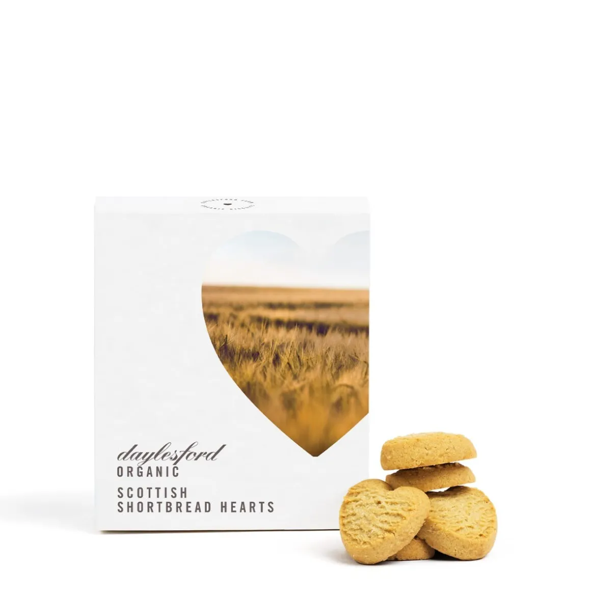 Daylesford Organic Snacks, Crisps & Biscuits>Organic Scottish Shortbread Hearts