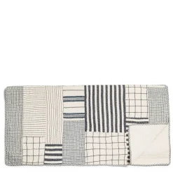 Daylesford Organic Throws & Cushions|Tableware>Patchwork Quilt Navy & White Small