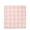 Daylesford Organic Table Linen|Tableware>Pink & White Check Napkin