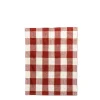 Daylesford Organic Aprons & Tea Towels>Portobello Gingham Tea Towel Red