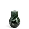 Daylesford Organic Vases & Flowers|Vases>Riley Stout Green & Black Stripe Vase Small