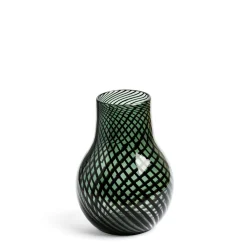 Daylesford Organic Vases & Flowers|Vases>Riley Stout Green & Black Stripe Vase Small