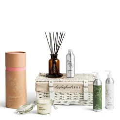 Daylesford Organic Candle & Diffuser Gift Sets>Rose Scented Home Hamper