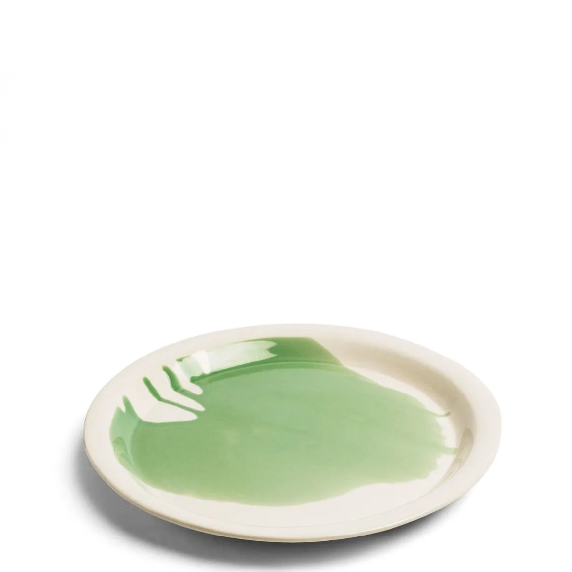 Daylesford Organic Tableware>Slip Green Dinner Plate