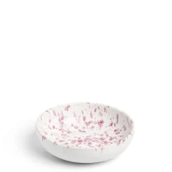 Daylesford Organic Tableware>Solstice Splatter Medium Bowl Lilac Ceramic
