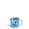 Daylesford Organic Tableware>Splatter Mug Blue Enamel