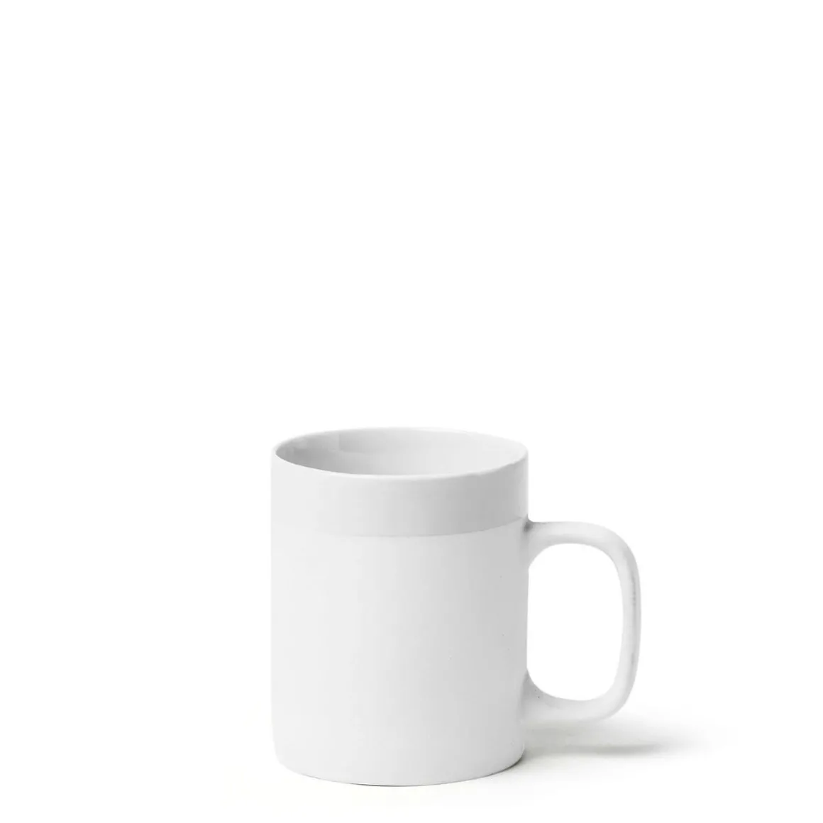 Daylesford Organic Tableware>Tall Matte Mug With Gloss Band