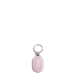 Daylesford Organic Bags & Baskets>Taupe Leather Key Fob with a Bee
