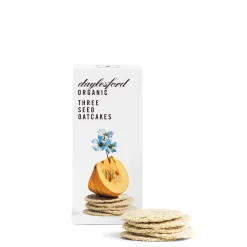 Daylesford Organic Savoury Biscuits & Crackers>Three Seed Oatcakes