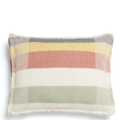Daylesford Organic Throws & Cushions>Trappers Cushion Multi Stripe