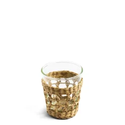 Daylesford Organic Glassware|Tableware>Weave Glass Tumbler Small
