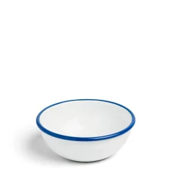 Daylesford Organic Tableware>White & Blue Enamel Bowl