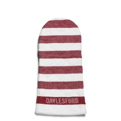 Daylesford Organic Aprons & Tea Towels>White & Red Stripe Oven Glove