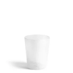 Daylesford Organic Glassware|Tableware>White Transparent Bubble Glass