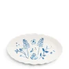 Daylesford Organic Tableware>Wildflower Oval Serving Platter Small