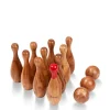 Daylesford Organic Garden Games|Books & Games>Wooden Skittles Garden Game