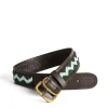 Daylesford Organic Pet Accessories>ZigZag Dog Collar Blue