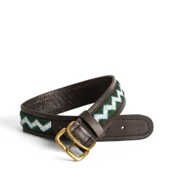 Daylesford Organic Pet Accessories>ZigZag Dog Collar Blue