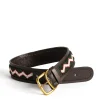 Daylesford Organic Pet Accessories>ZigZag Dog Collar Red